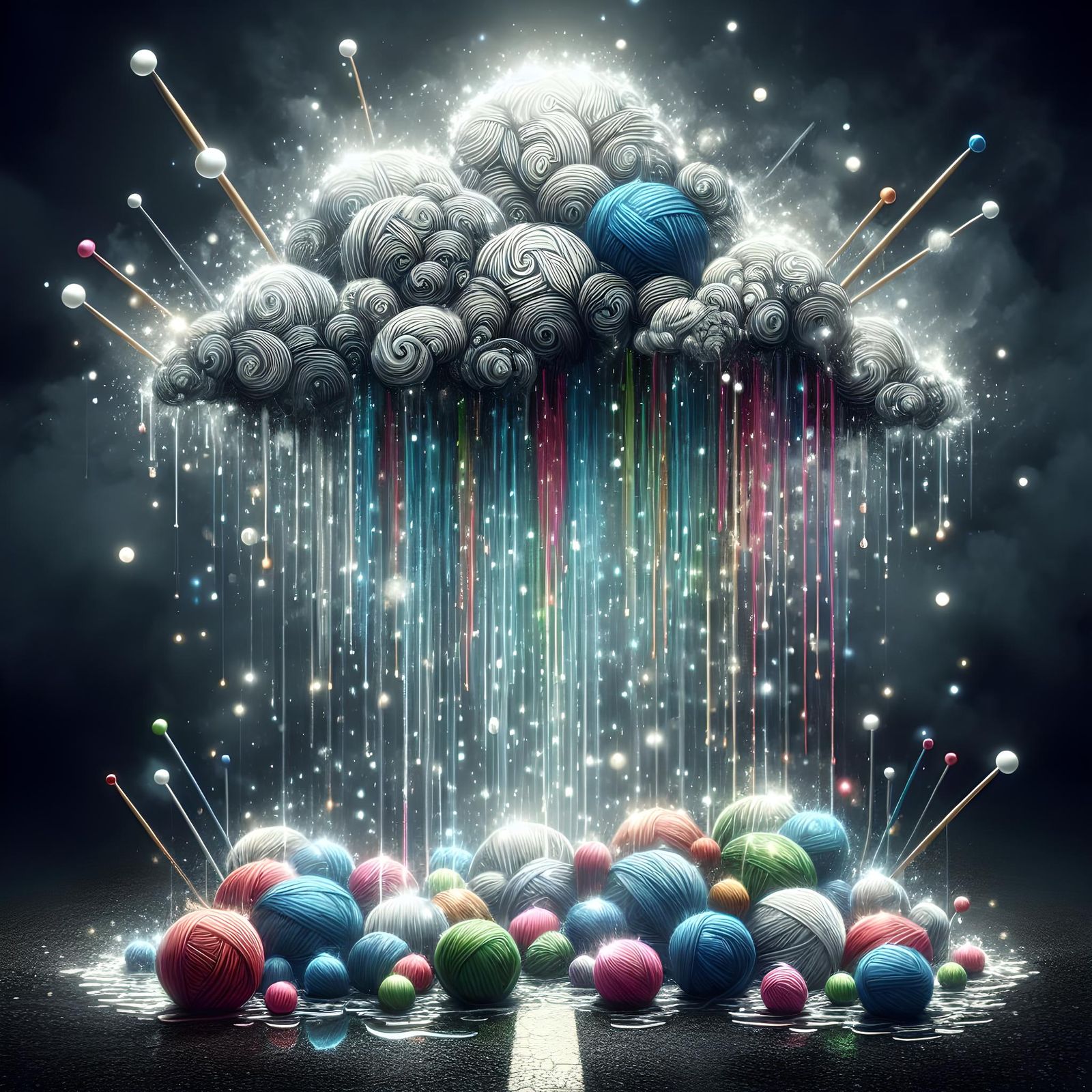 Mainly cloudy tangles