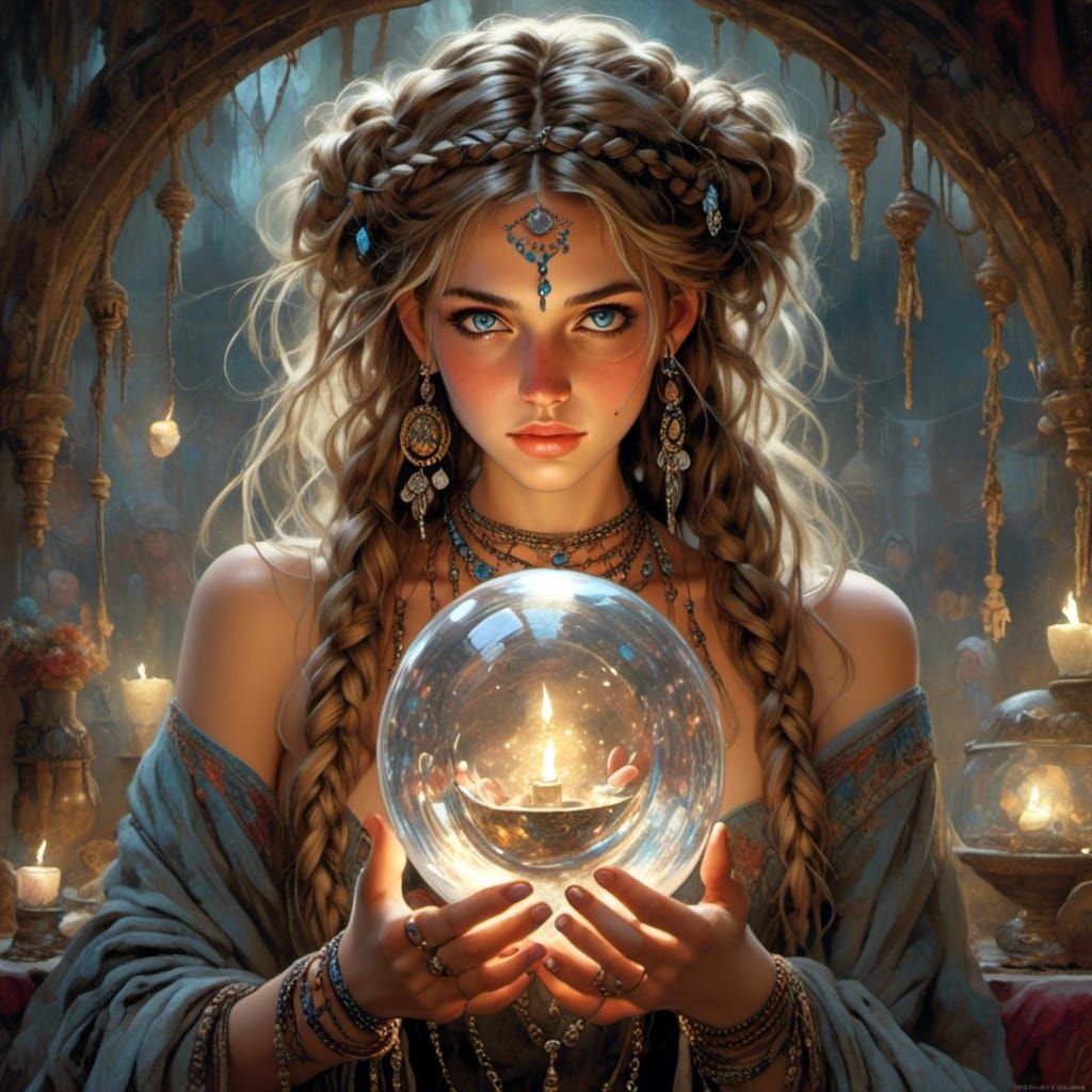 The Seer of Etherian  by @Tia