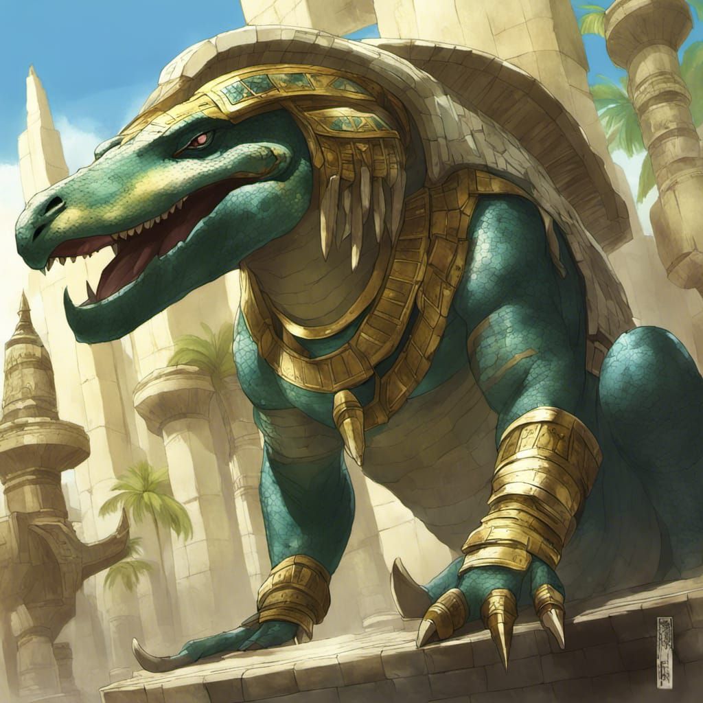concept art {Sobek} . digital artwork, illustrative, painter...