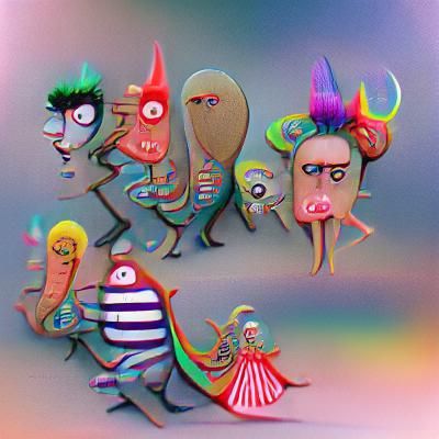 weirdos on parade