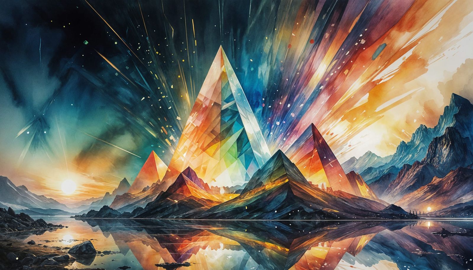 The mountain prism   by @Gothic Vampire Poetry