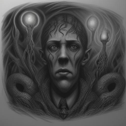 magic encens in Lovecraft theme
