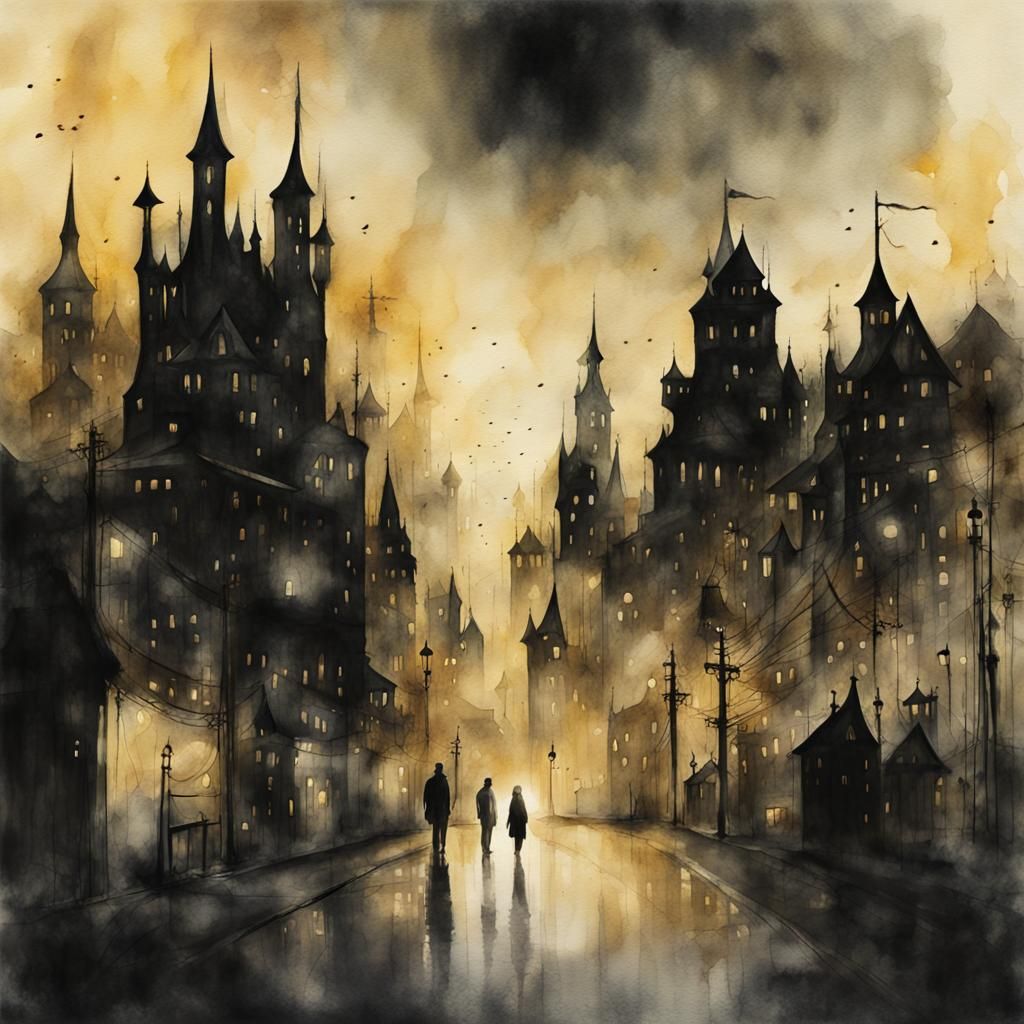 Moody nights   by @Dan