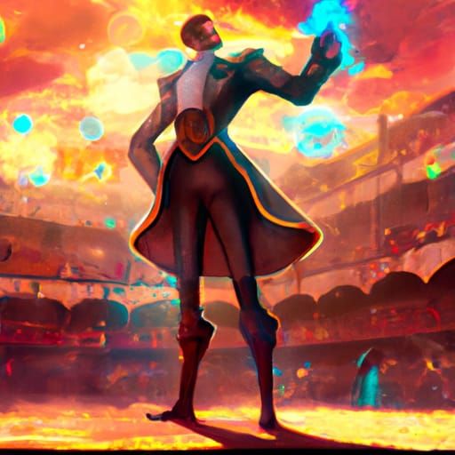 A Spanish Matador in the Arena _ #02