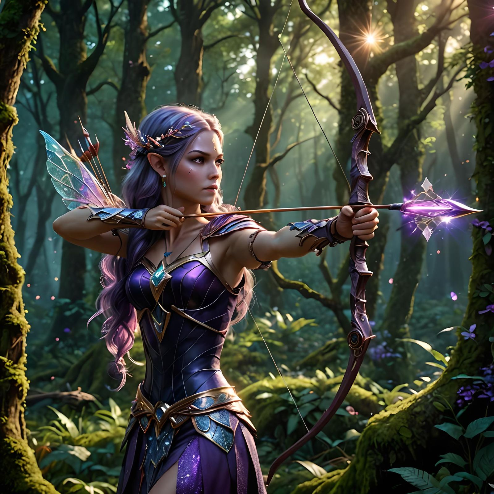 Fairy’s Archer  by @Shelly