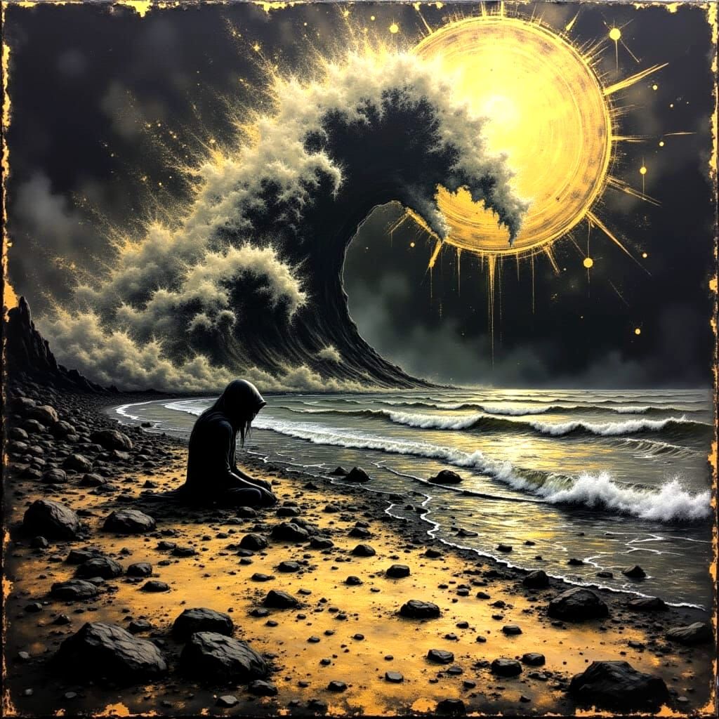 Waves of Sorrow   by @SlothFatale