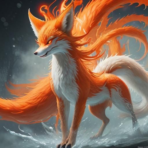 Kitsune - AI Generated Artwork - NightCafe Creator