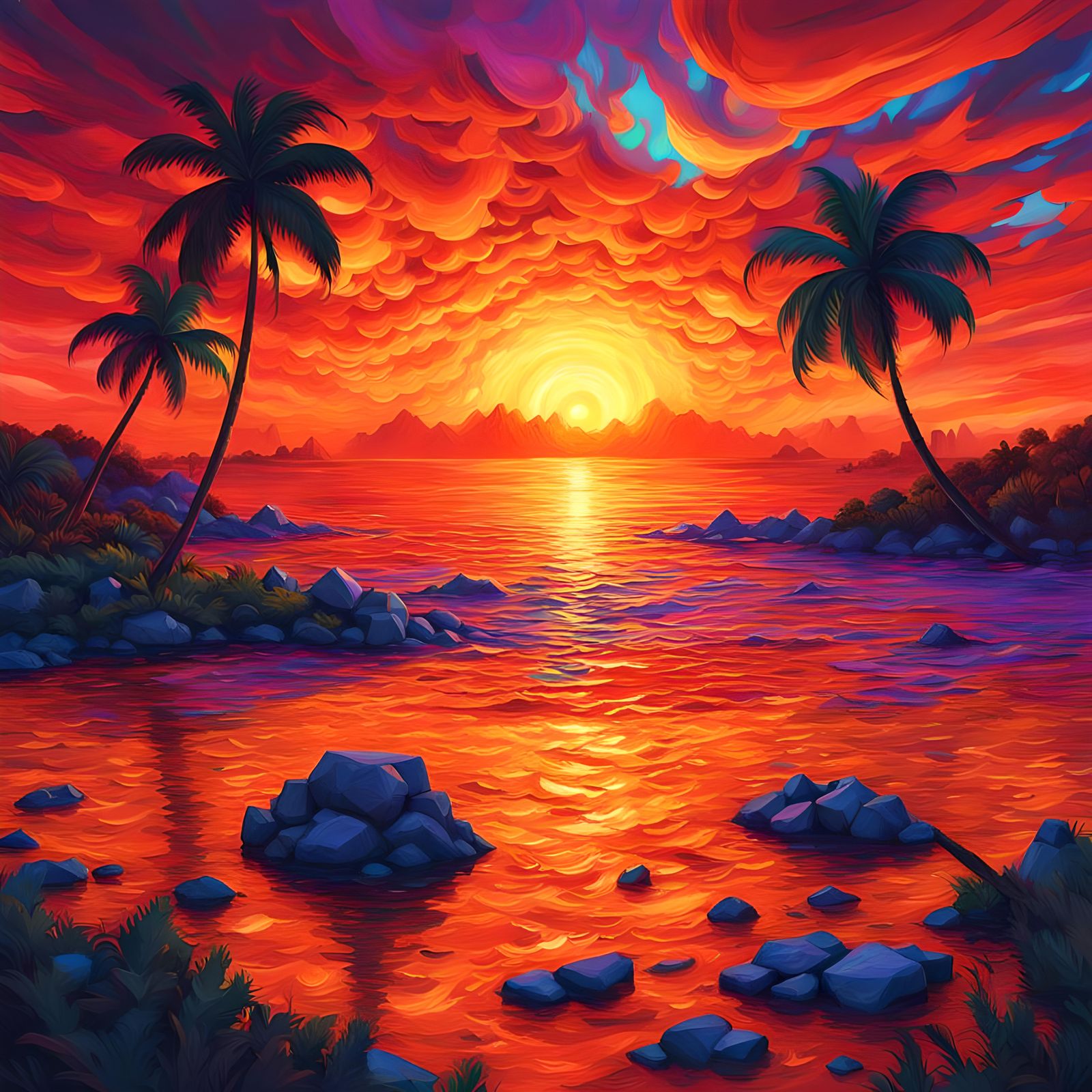 The Molten Sunset