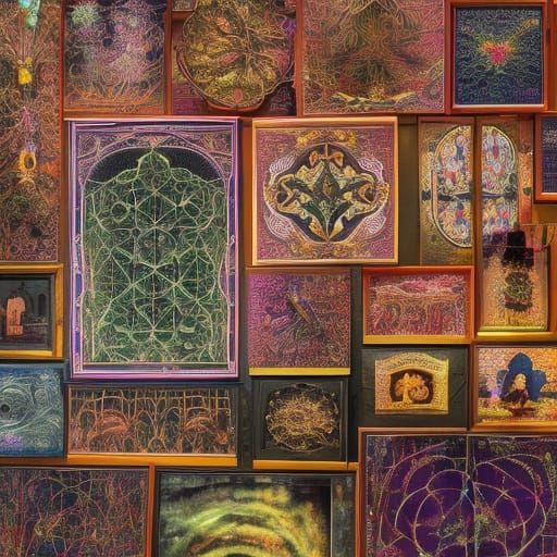 Filigree Shadows:  Oversaturated  "wraiths & strays by broth...