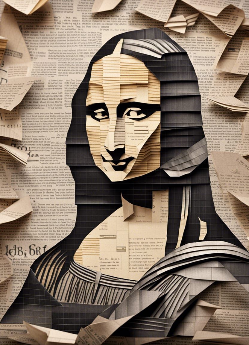 The Mona Lisa News  by @Kort Kramer