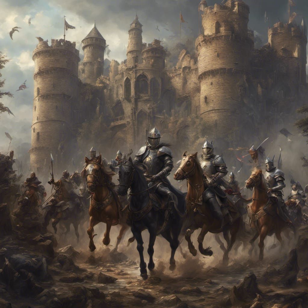 ""A knight on Horse   by @Hot Rod 2375 (sierraspring)