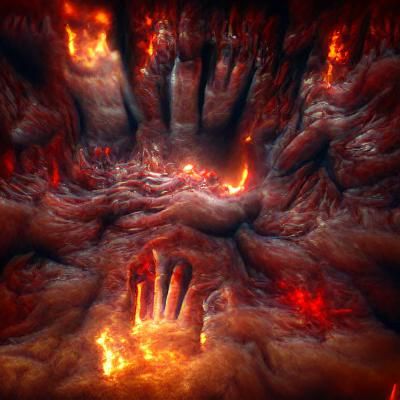 The hand of hell