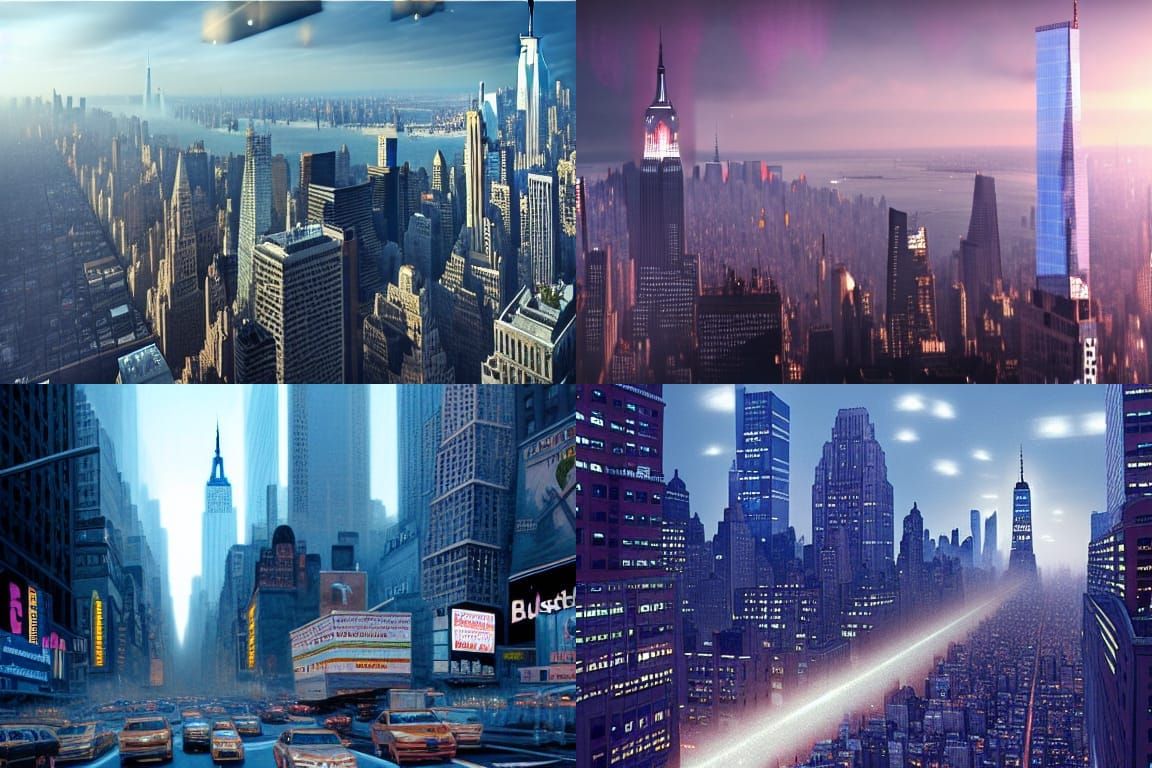 In the year 2050 a picture of NYC by businessinsider.com, hyper ...