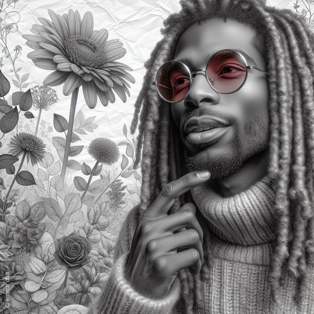 The Cool Seer in Scarlet Lenses