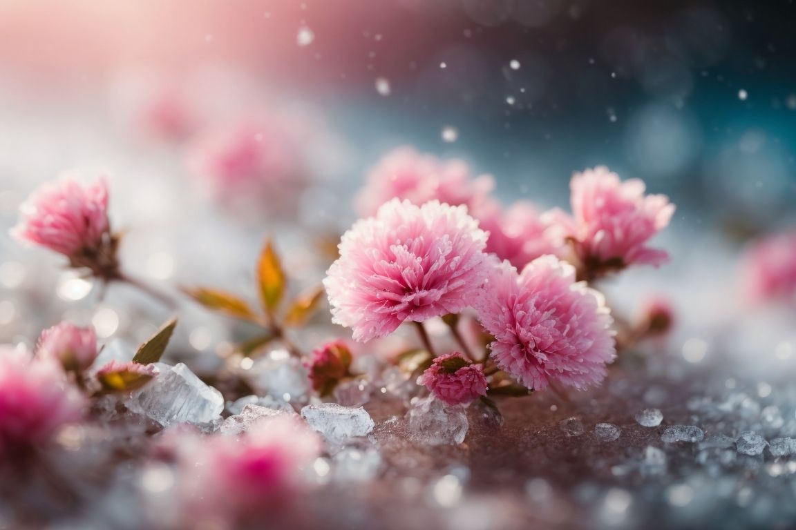 frozen beauty