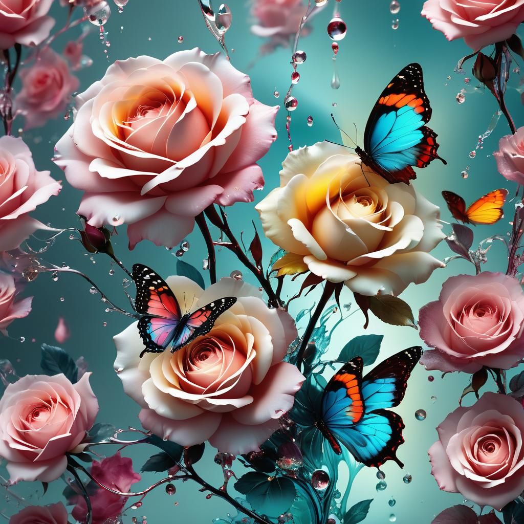 Liquid Roses