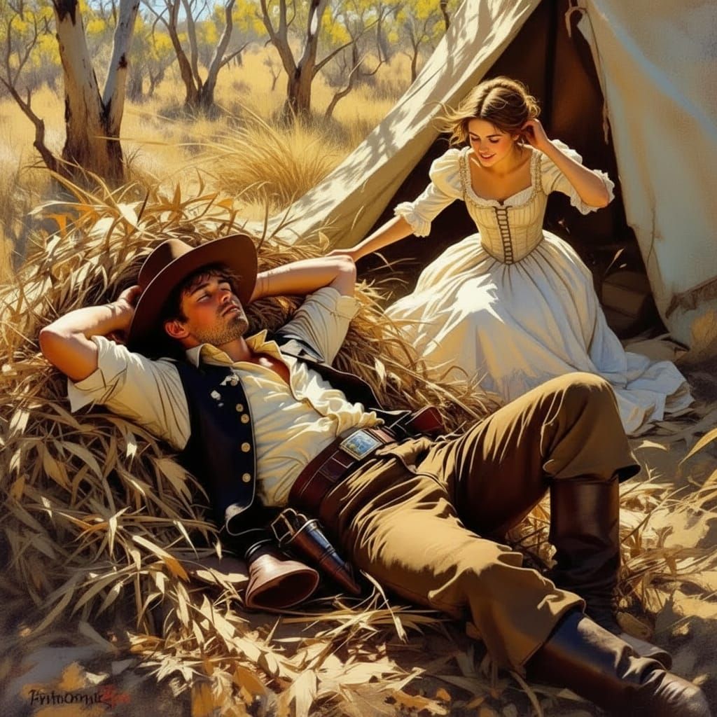 A Bushranger’s Nap in Hairy Panic