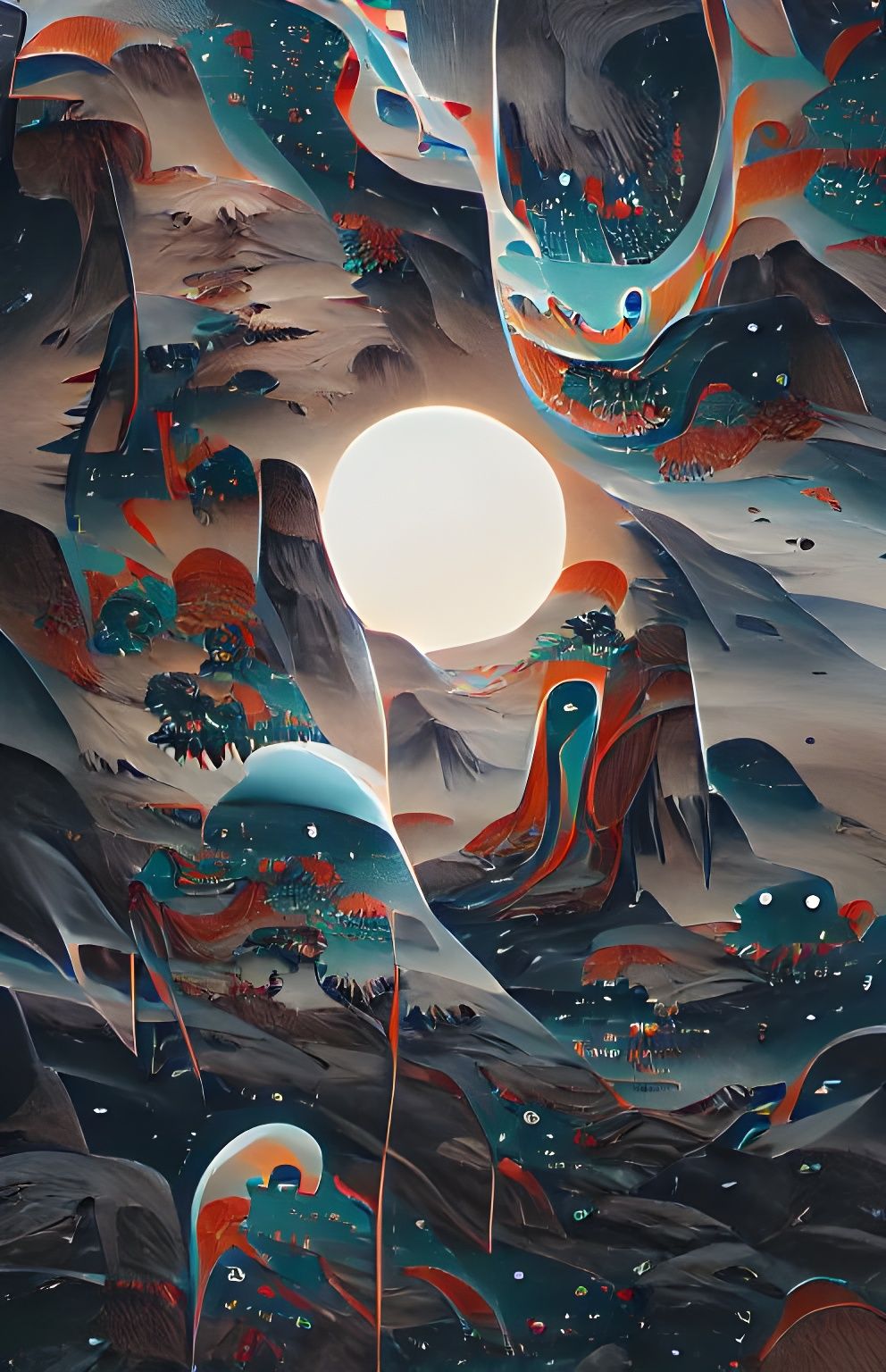 Thangka Alien Art