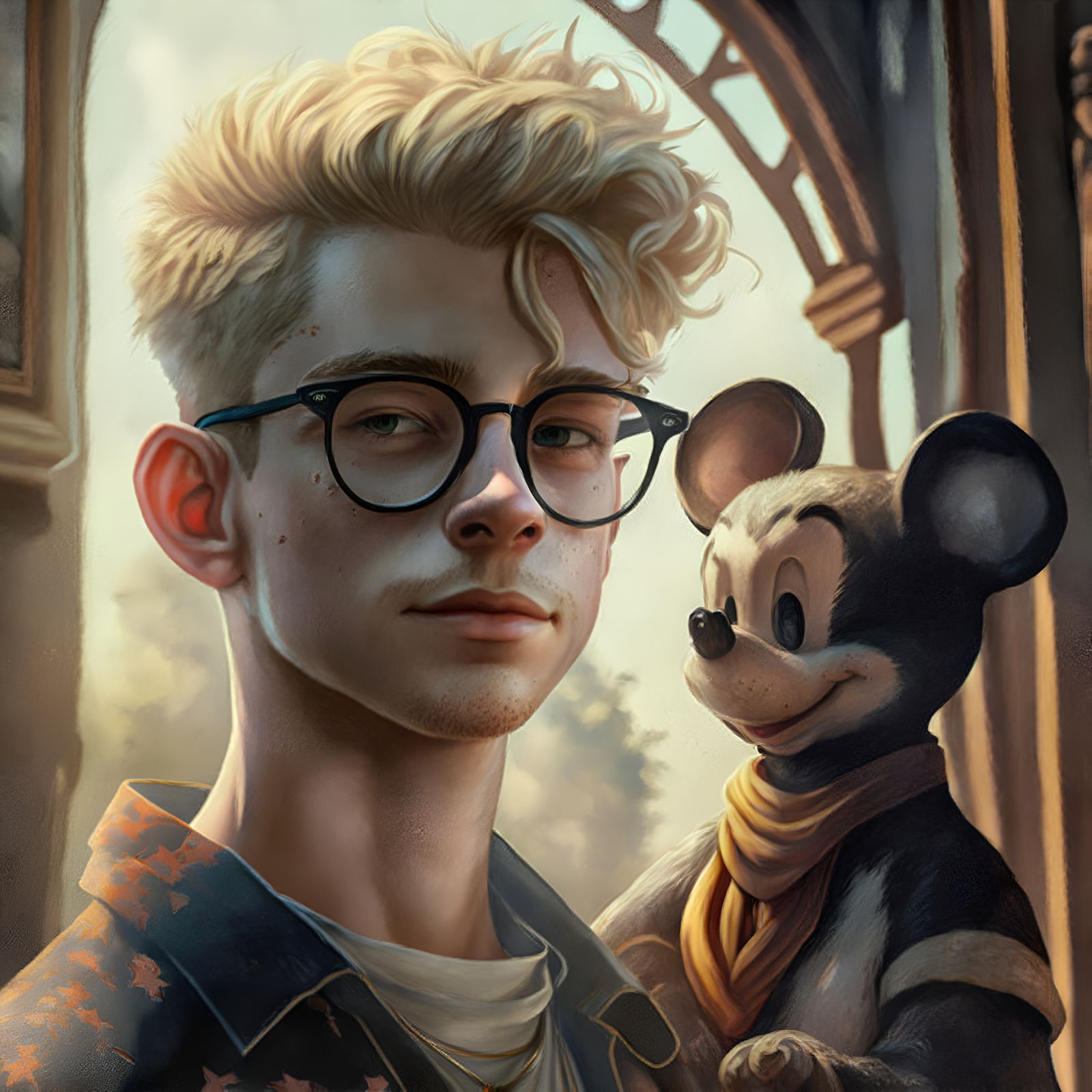 "What are we going to do today, Mickey?"