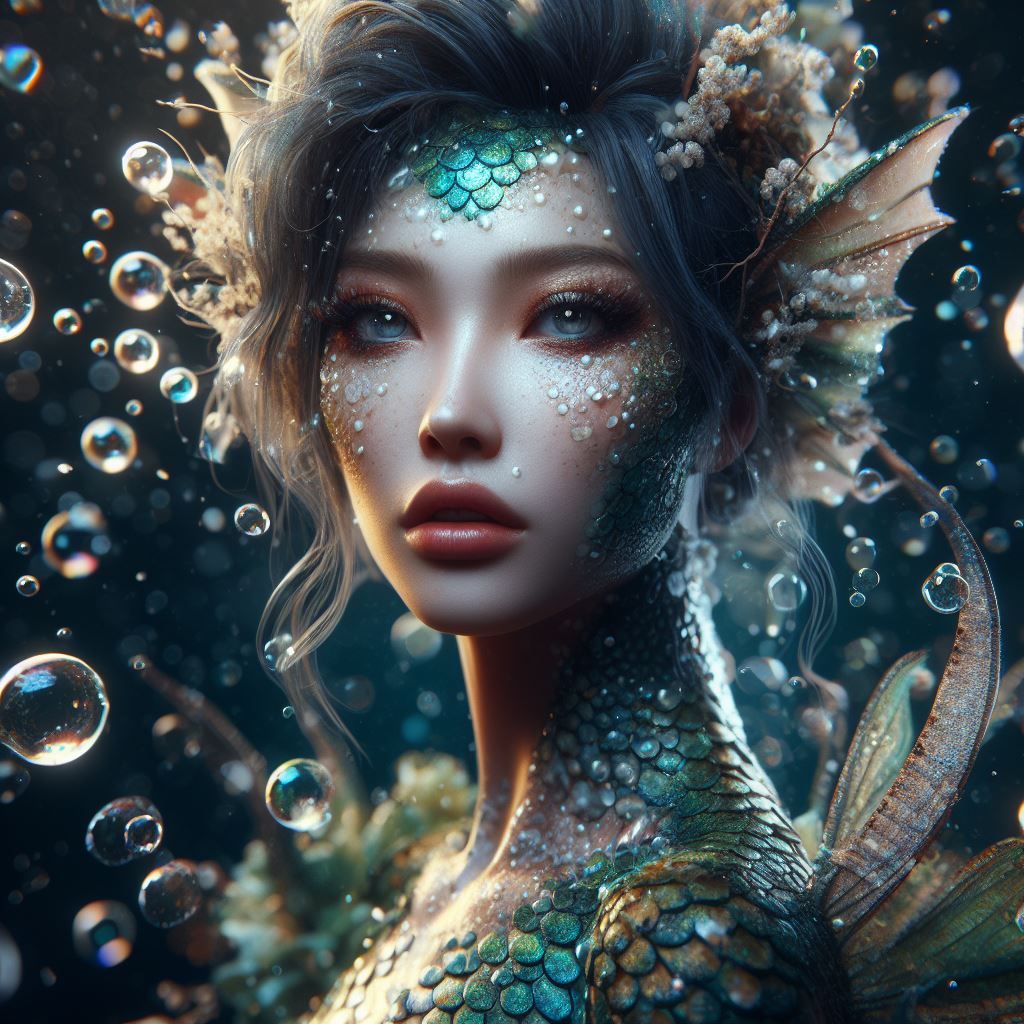 Mermaid Ai Generated Artwork Nightcafe Creator