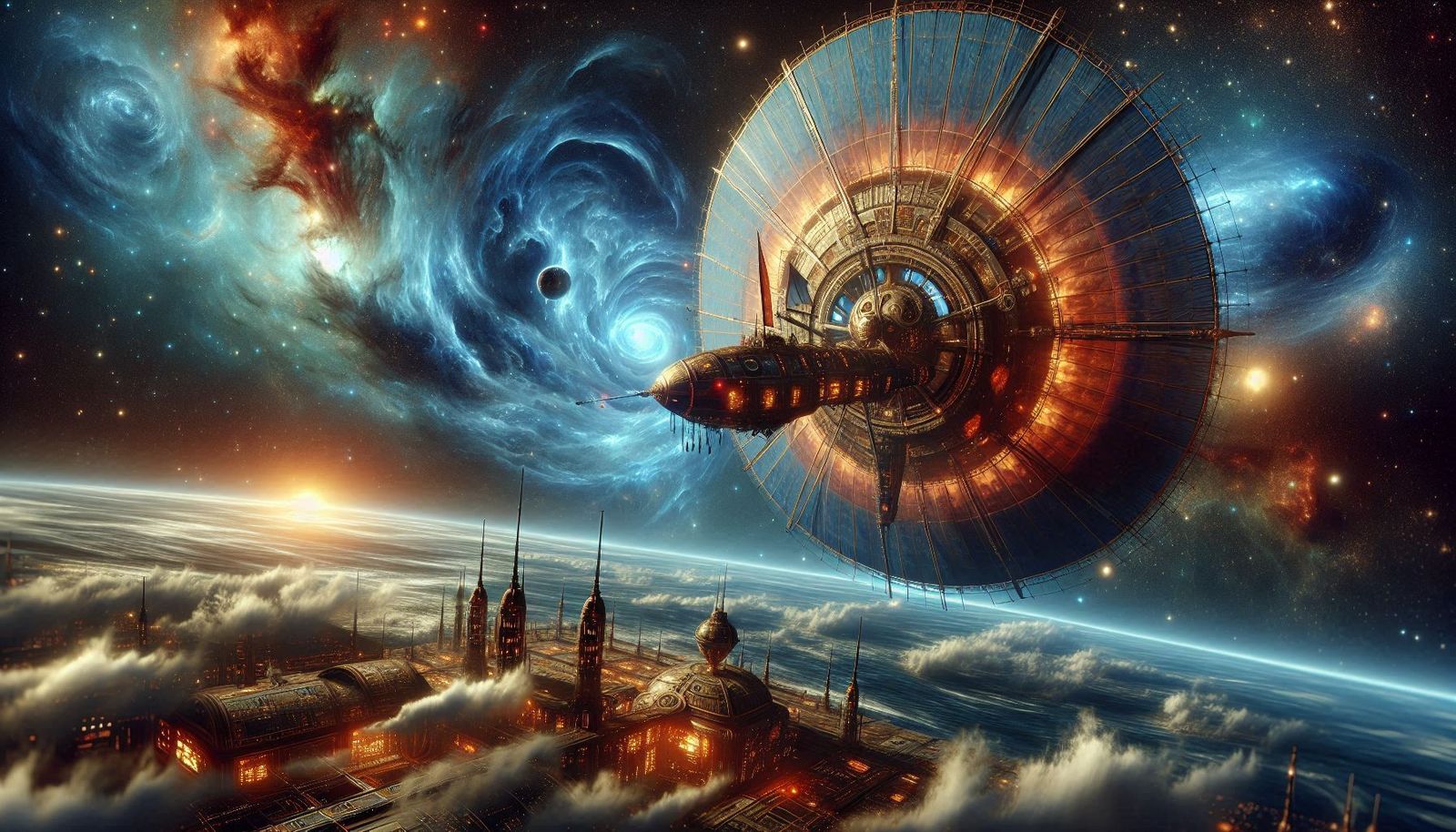 The Grand Solar Sail Exploration Ships