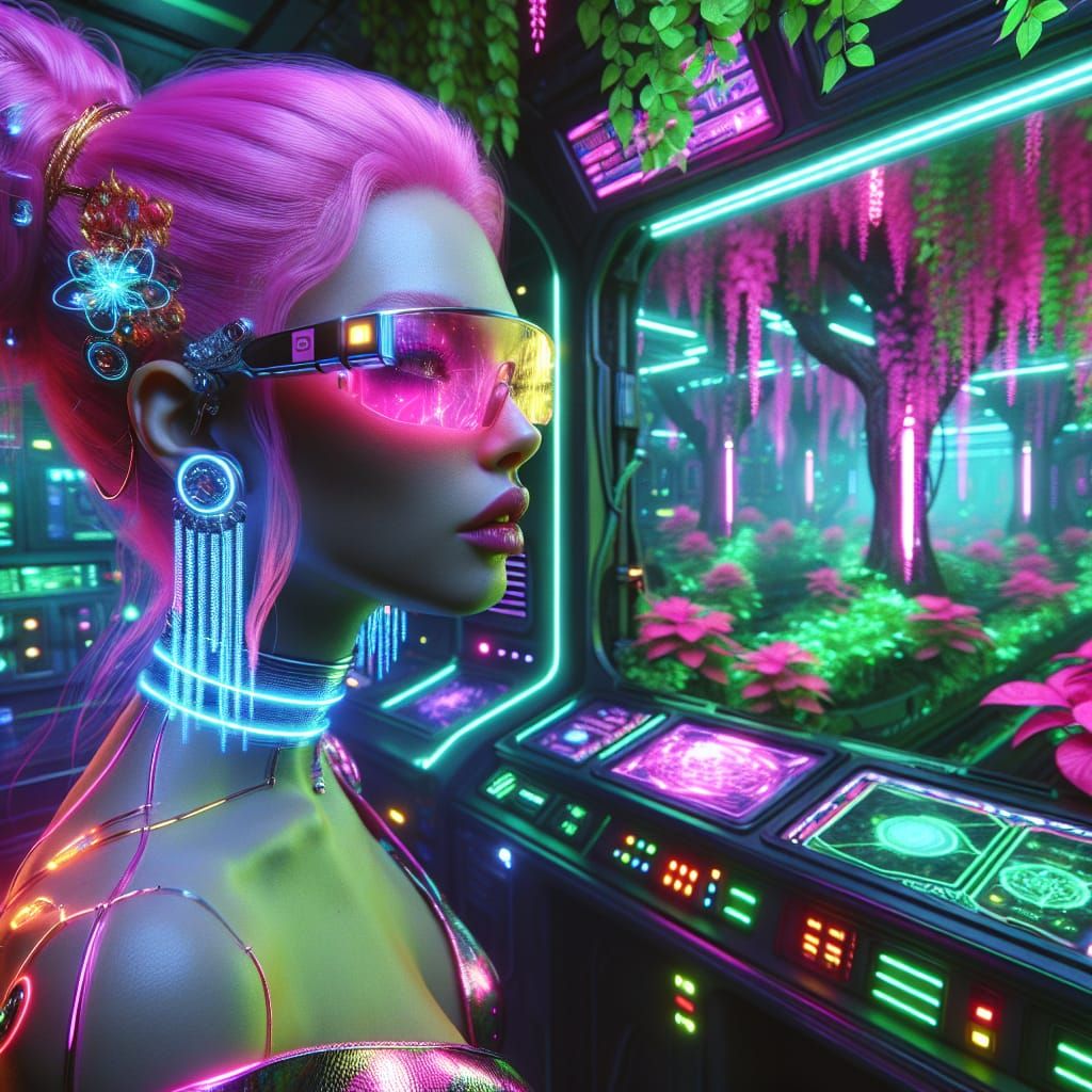 Neon garden