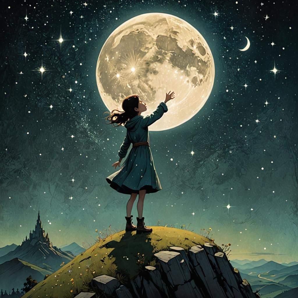 Reaching out for the moon  by @avionesplateados 