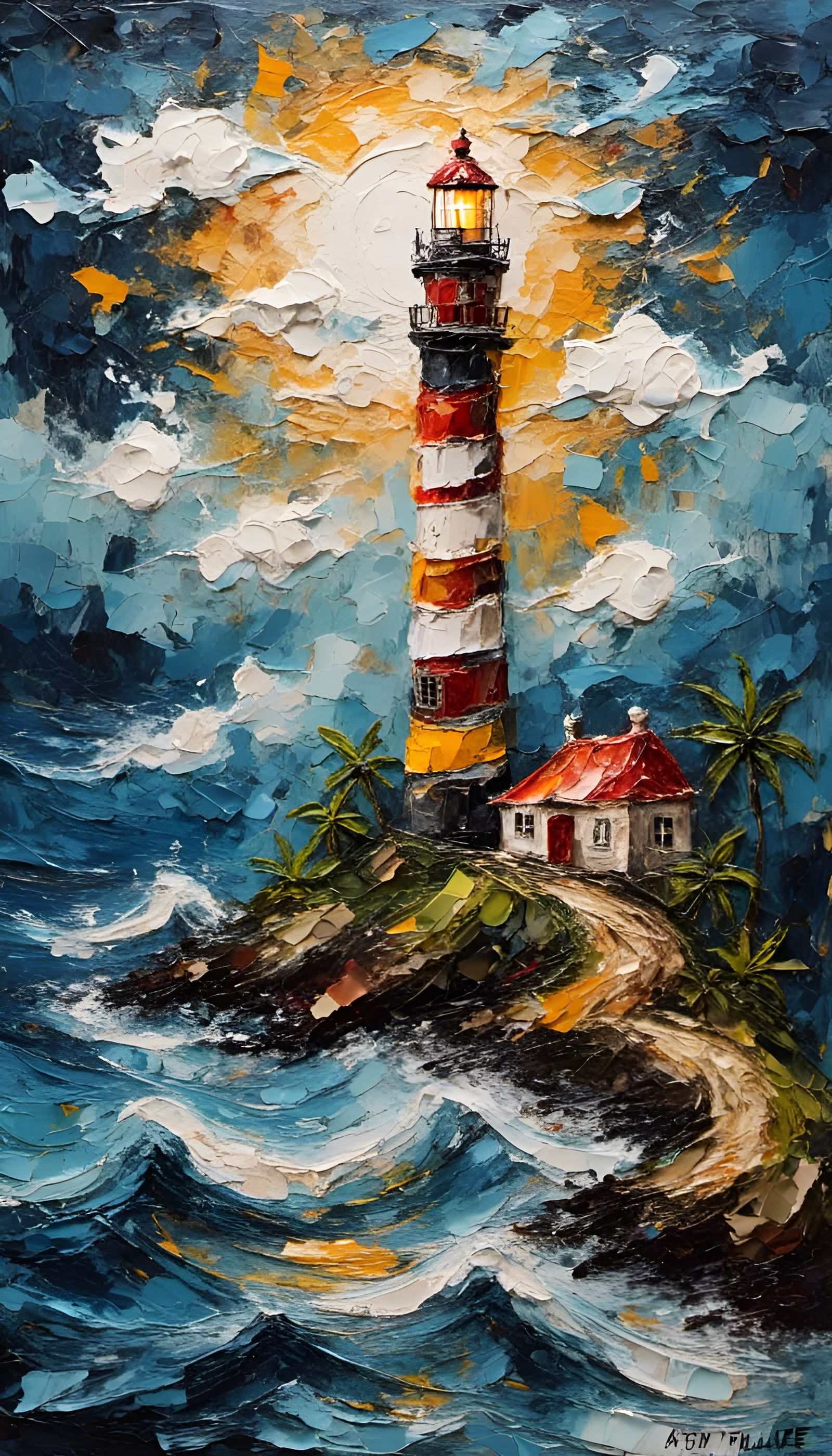 Impasto Lighthouse