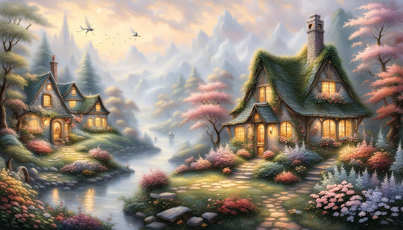 Cozy Dreams AI Generated Artwork NightCafe Creator