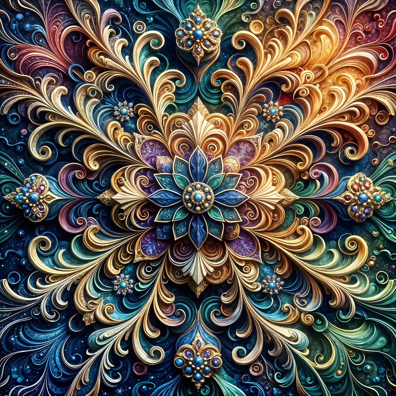 Visions in Kaleidoscope  by @Lulu