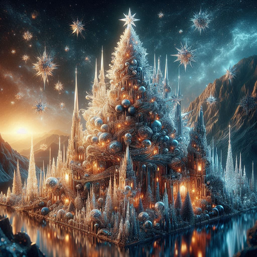 Crystal Christmas Tree