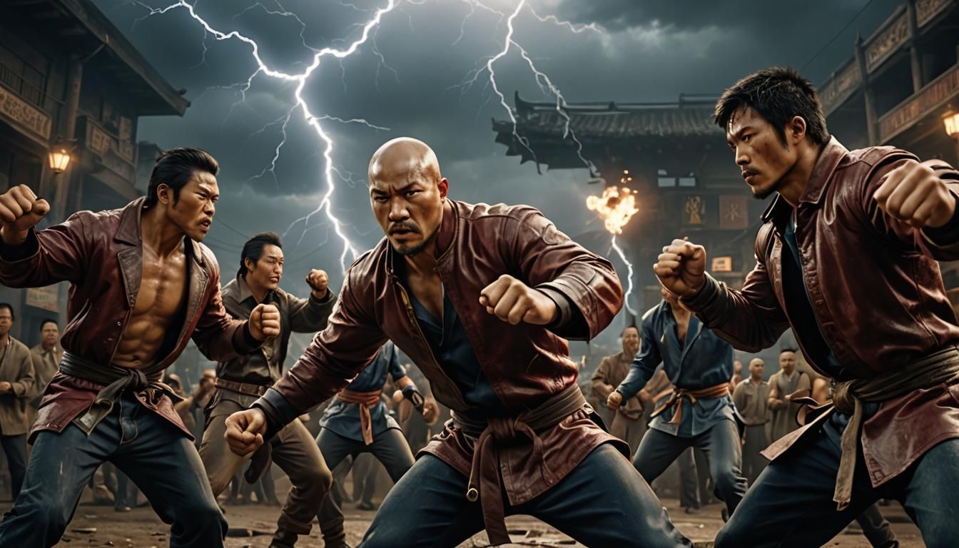 Everybody was kung foo fighting