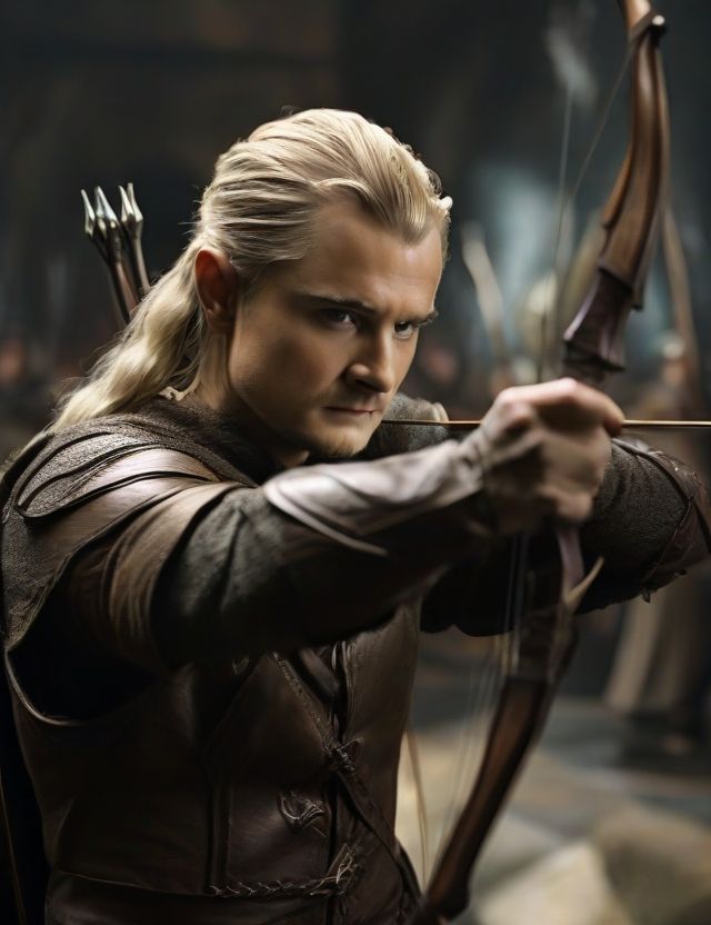 Legolas, the skilled archer