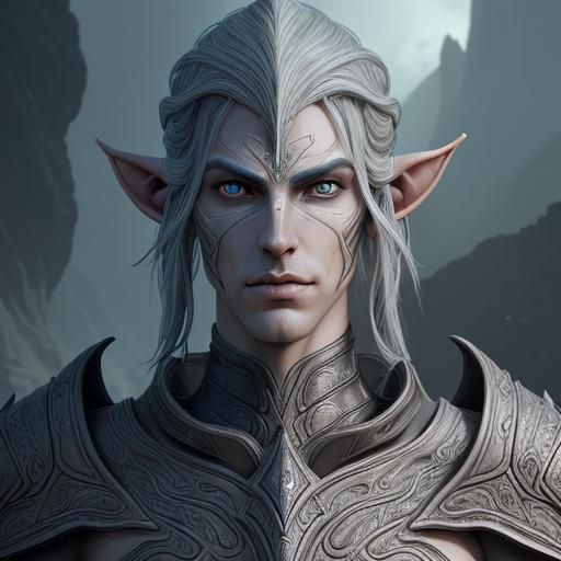 Altmer male, elder scrolls high elf - AI Generated Artwork - NightCafe ...