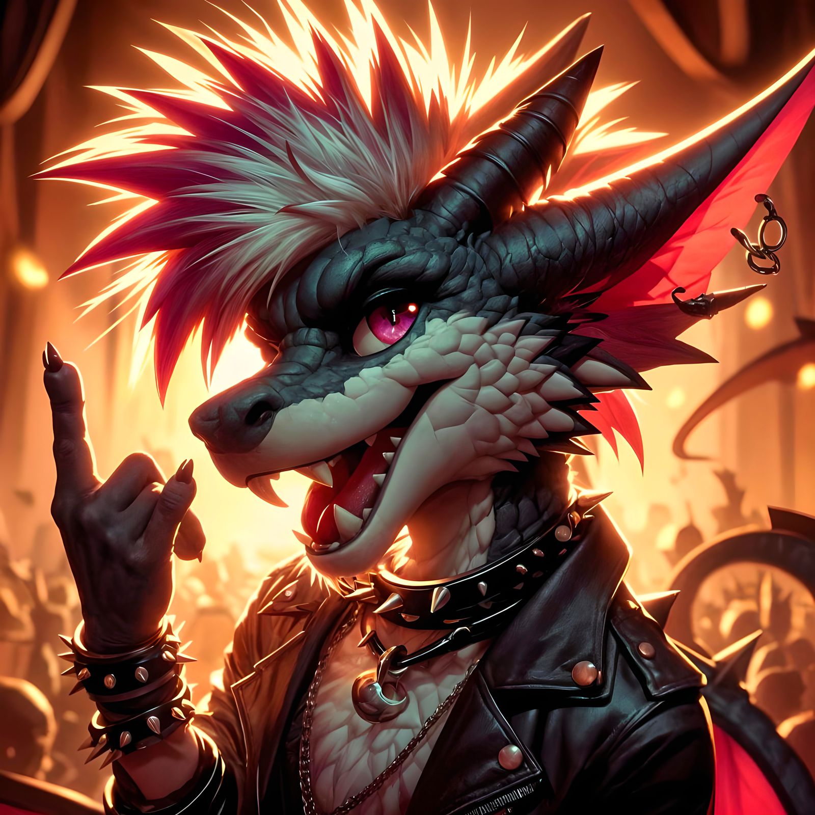 Punk Rock Dragon