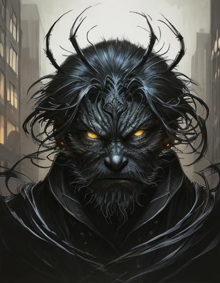 Arachnid Vigilante in Gotham City
