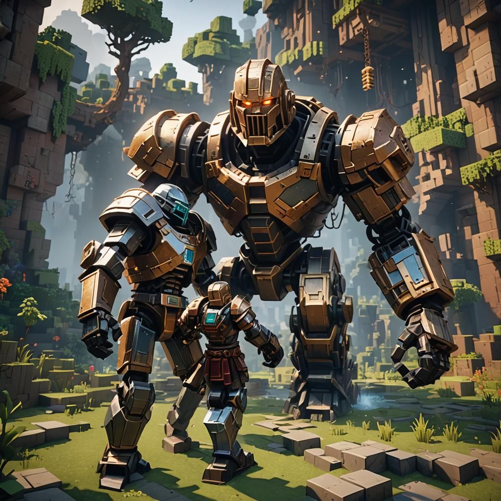 Iron Golem vs Breeze in Minecraft 1.21 Update