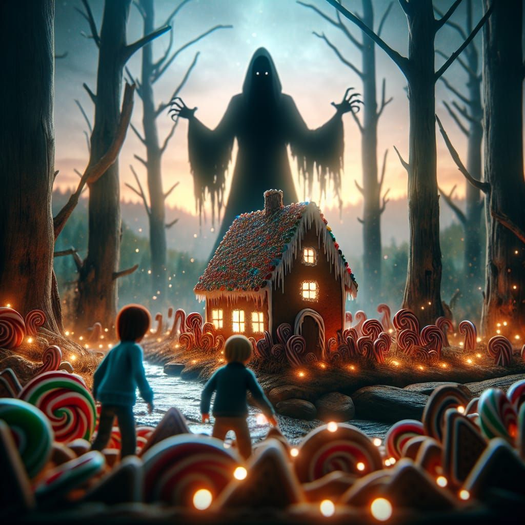 Let's see whats inside that Gingerbread house!  by @The King Of Fine Tuned Loras