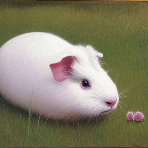 Snowball the Guinea Pig