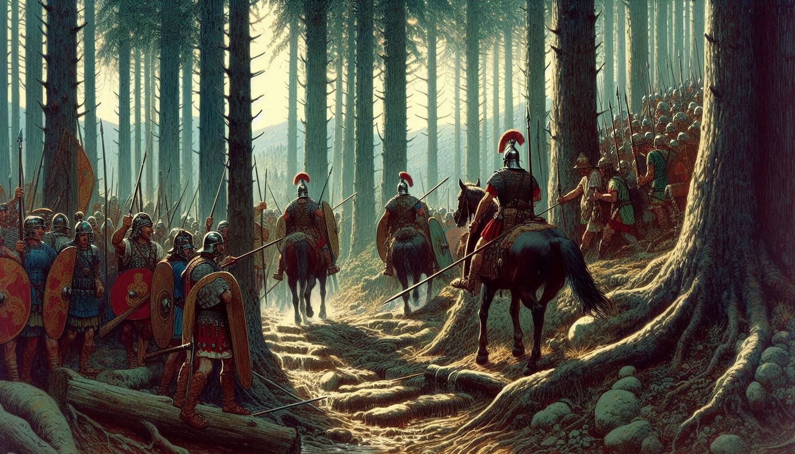 Terror Awaits (9 AD: Teutoburg Forest)