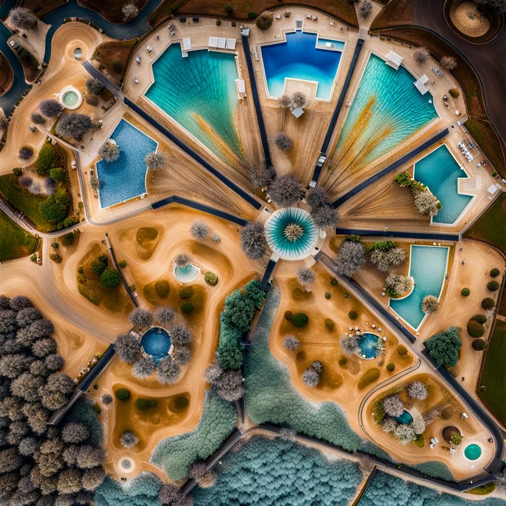 Glittering Geometric Wonders in a Crystal Garden