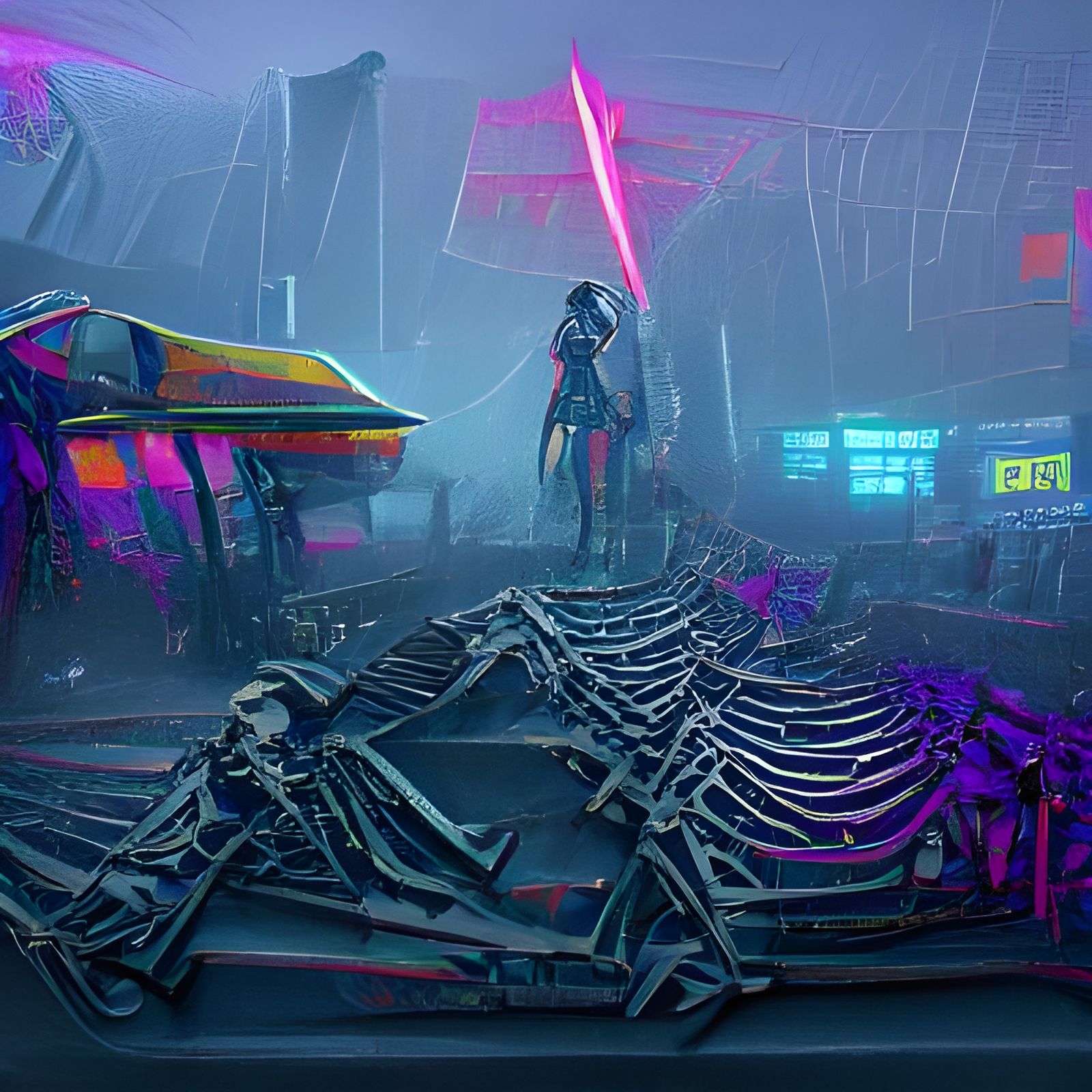 Skeleton graveyard