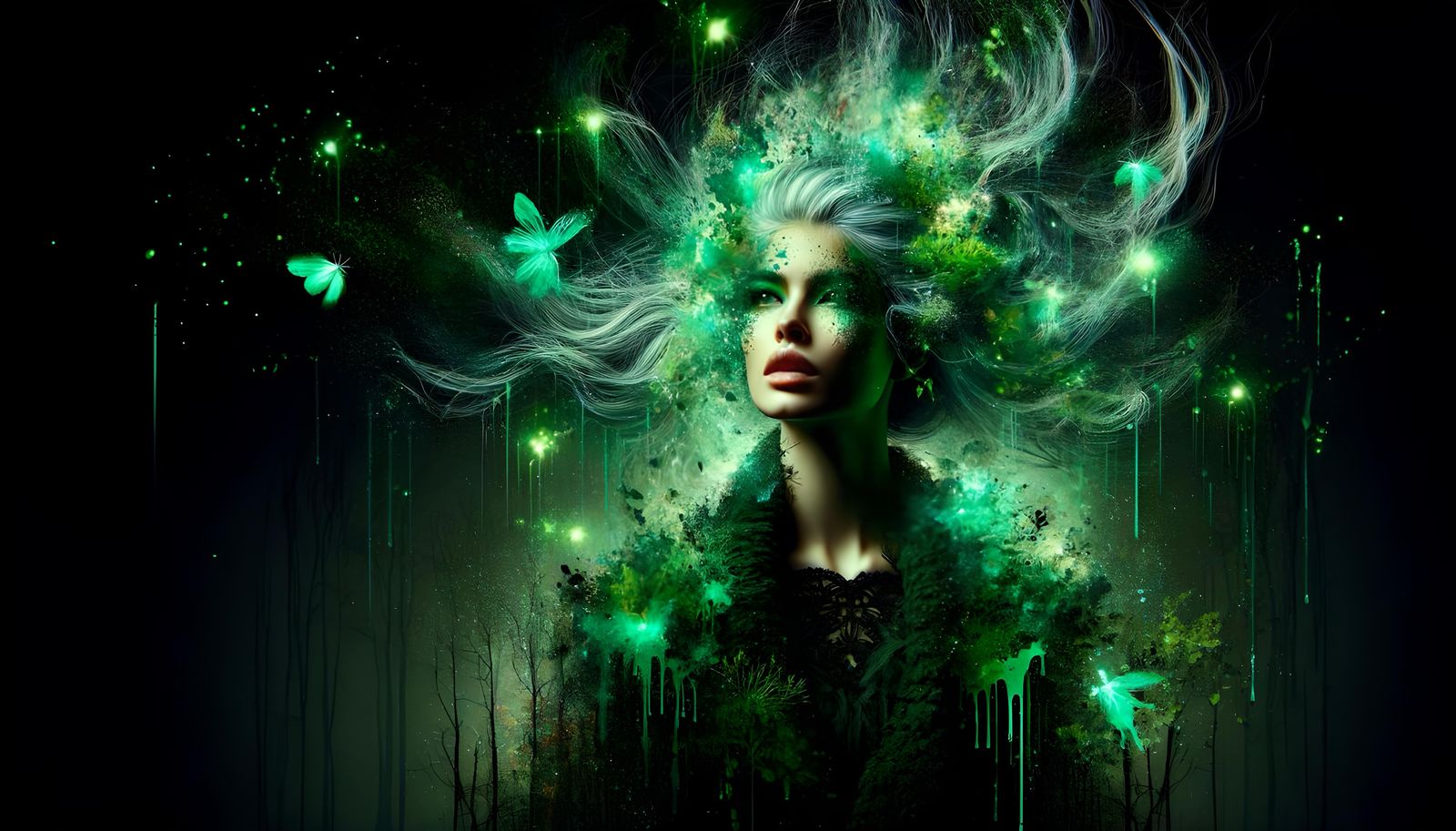 Verdant Visions: The Enchantress's Whisper