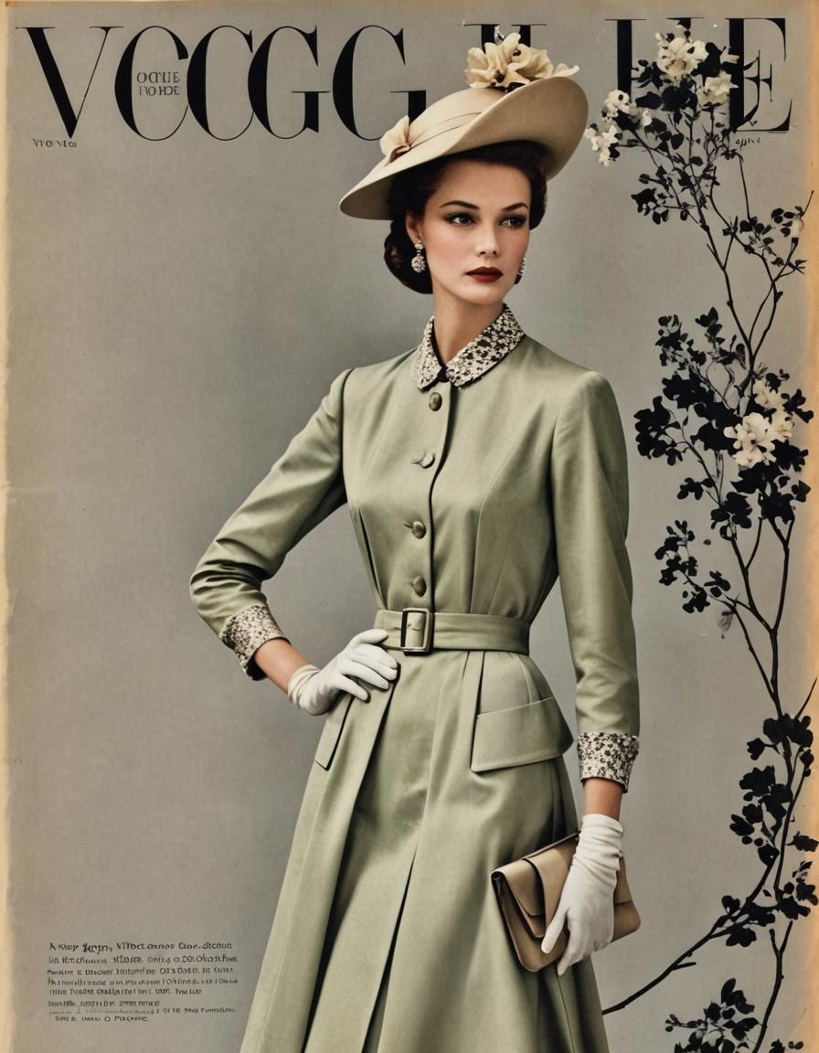 Vintage Vogue Fashion