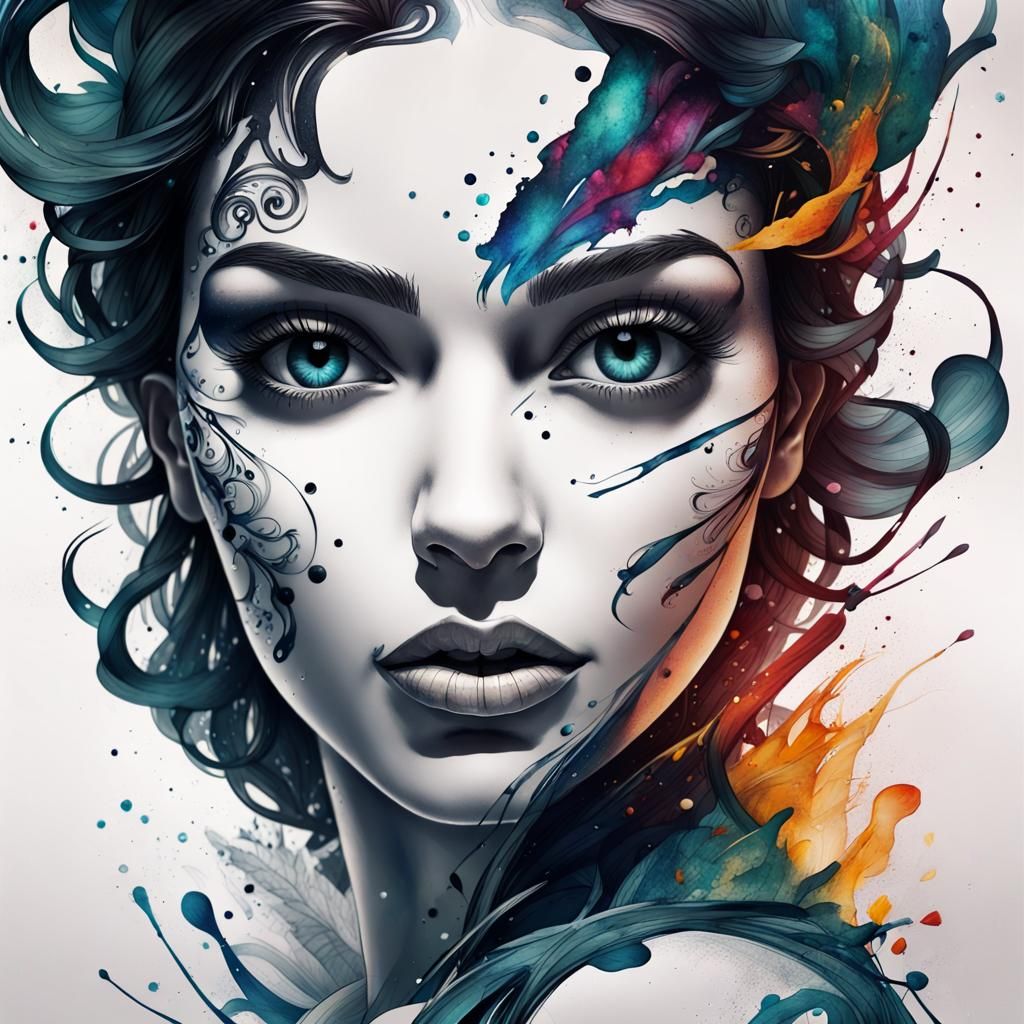 Blue Eyed Beauty Ai Generated Artwork Nightcafe Creator