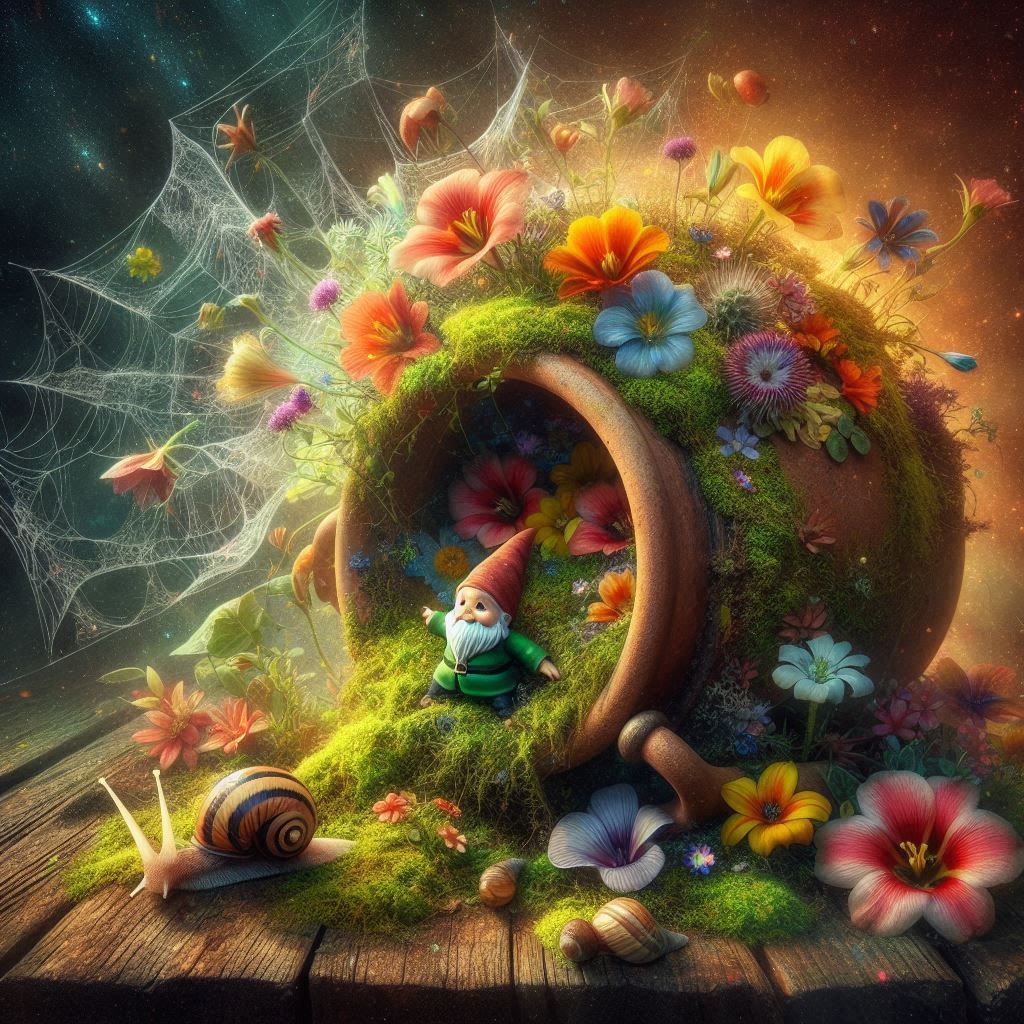 A horse for a dwarf. The main thing is to catch