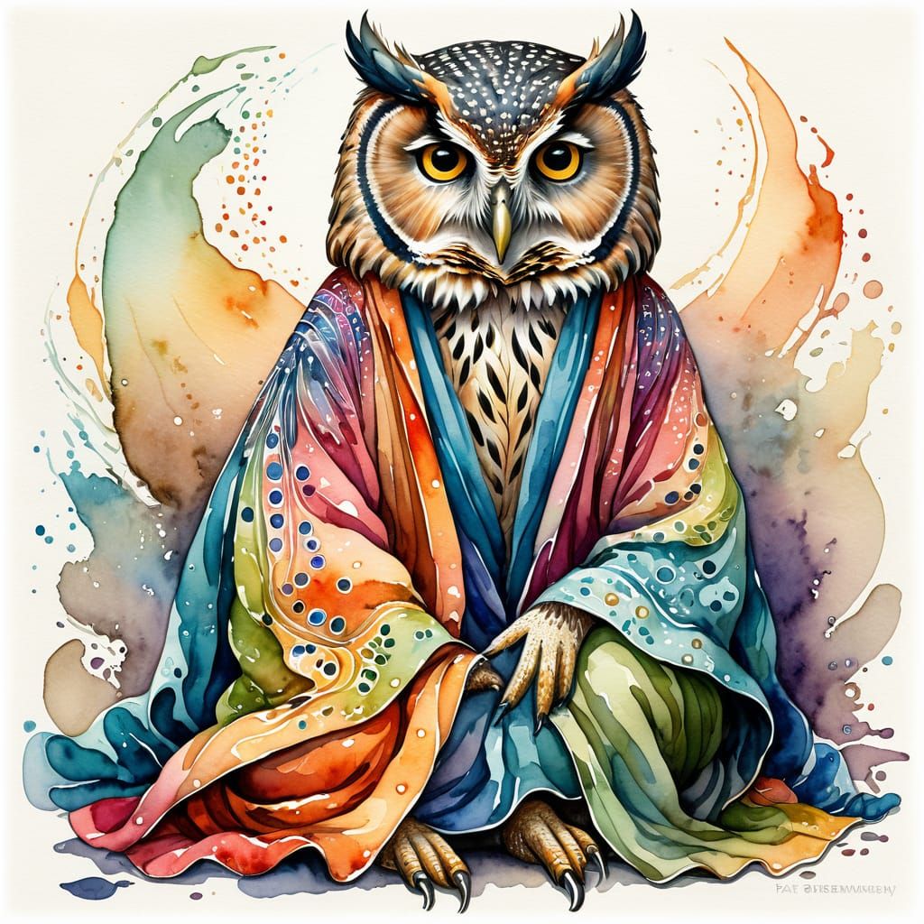 Buddha owl
