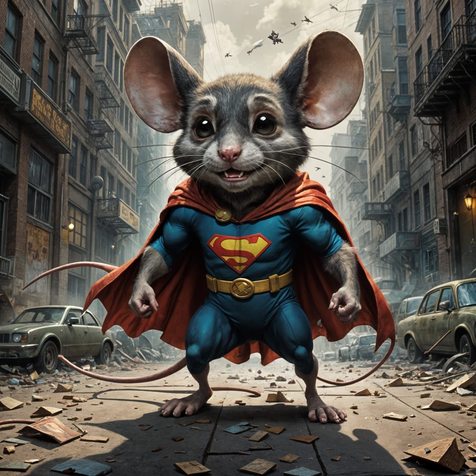 Supermouse   by @Happy Jack