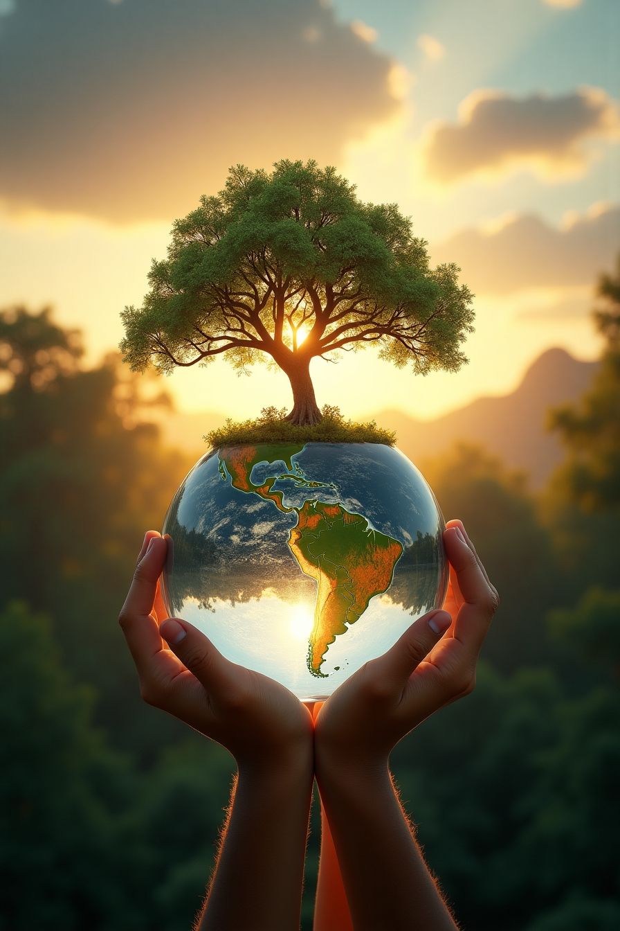 Día de la tierra... Salvemos el planeta.