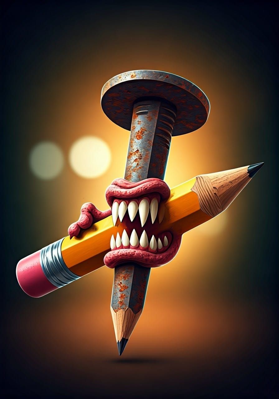 Nailbiting  by @Thaxam